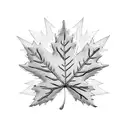 Maple Leaf tattoo design idea
