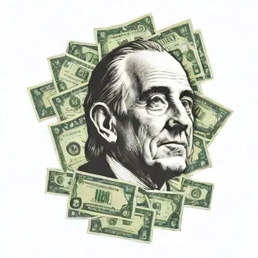 money with ben frank forehead says love sosa tattoo design idea