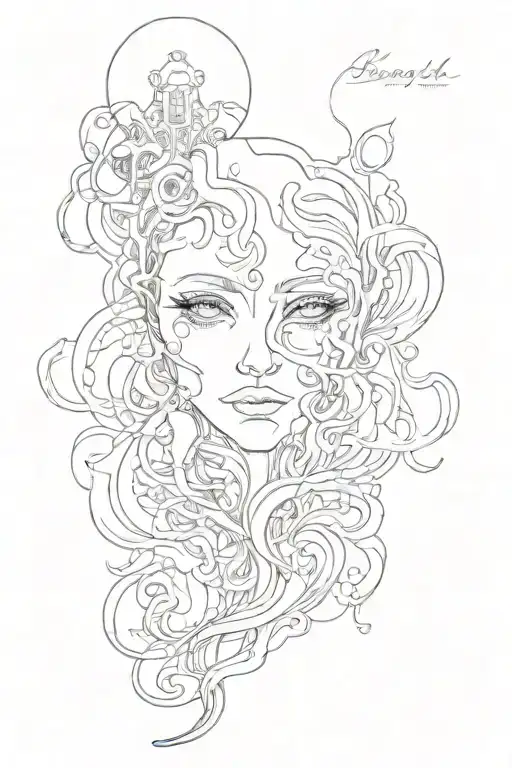bipolar disorder tattoo design idea