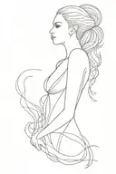 bipolar disorder for women tattoo design idea