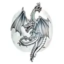 Dragons Game of Thrones tattoo design idea