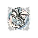 Dragons Game of Thrones tattoo design idea