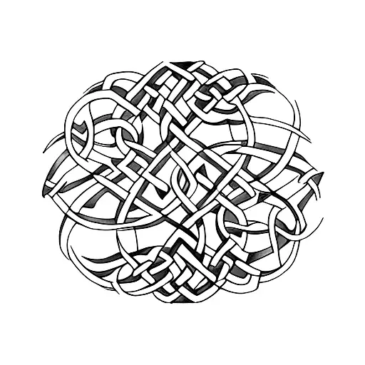 Celtic tree of life with March/21  tattoo design idea
