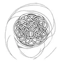 Celtic tree of life with sobriety date March/21 incorporated tattoo design idea