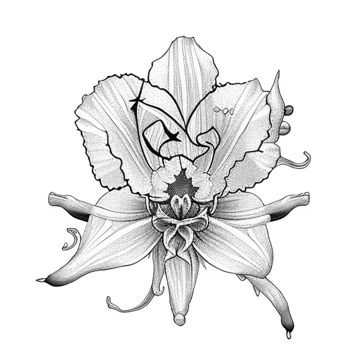 long floral spine tattoo; including daffodil, rose,  chrysanthemum and caranation tattoo design idea
