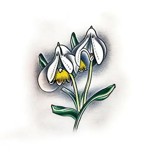 birth month flower tattoo january｜TikTok Search