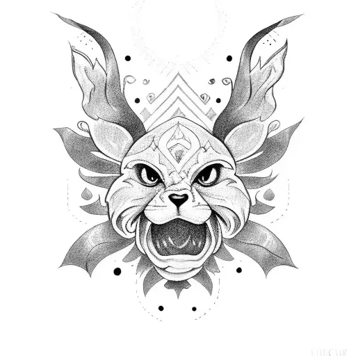 stiches tattoo design idea