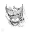 Shirosun flag tattoo design idea