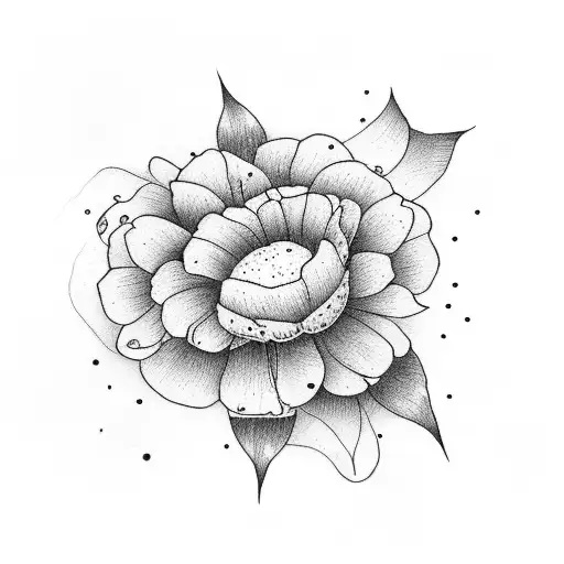 birth flowers March may may July October tattoo design idea