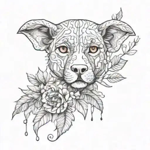 Dart with a tattoo design idea