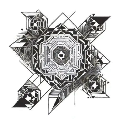 Depression tattoo design idea