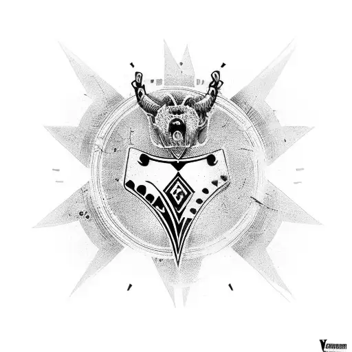 amor vincit omnia 444 tattoo design idea