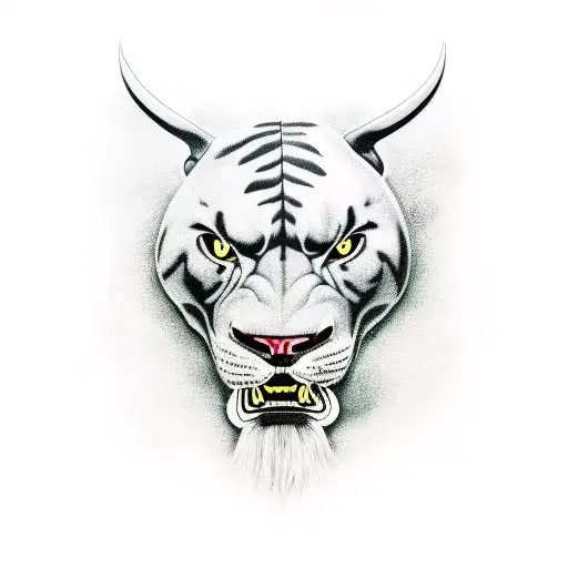 pantera negra tattoo design idea