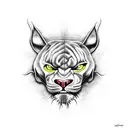 pantera negra tattoo design idea