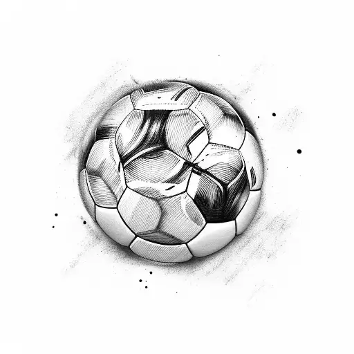 soccer planet of arsenal, real madrid and strømsgodset tattoo design idea
