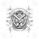 soccer planet of arsenal, real madrid and strømsgodset tattoo design idea