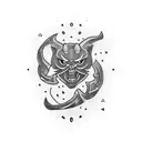 punching bag tattoo design idea