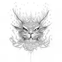 candle sinner  tattoo design idea