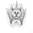 candle sinner  tattoo design idea