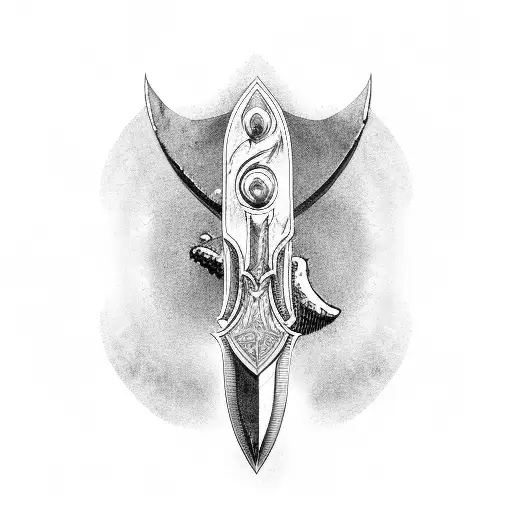 leviathan axe  tattoo design idea