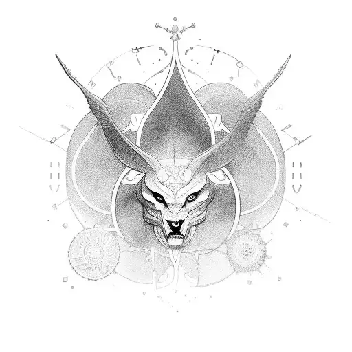 sablier phénix spirituel quatre éléments élémentaires chance  tattoo design idea