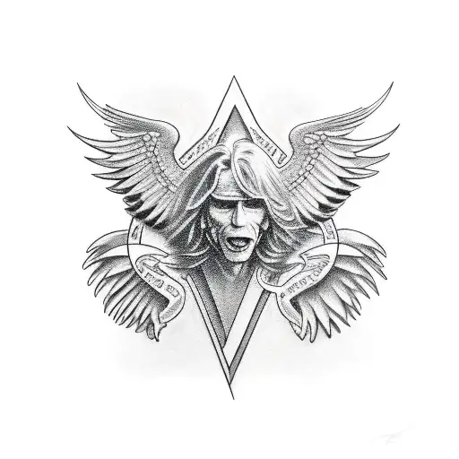Aerosmith logo tattoo design idea