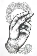 preemie baby hand holding adult finger tattoo tattoo design idea