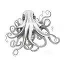 psychedelic octopus tentacles  tattoo design idea