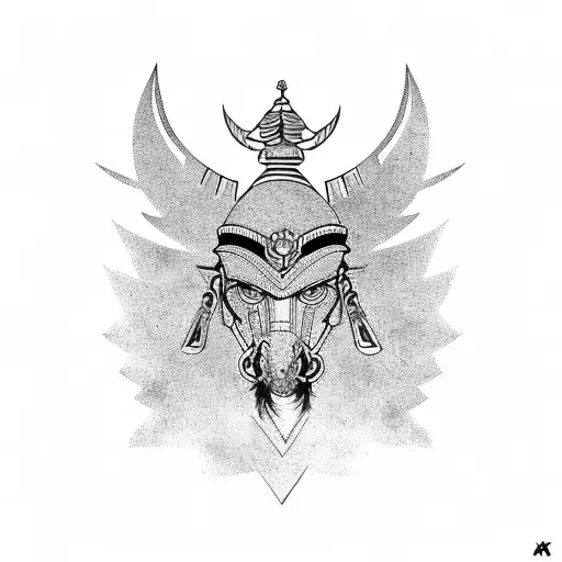 Polish hussars tattoo design idea