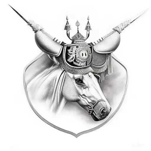 hussar warrior tattoo design idea