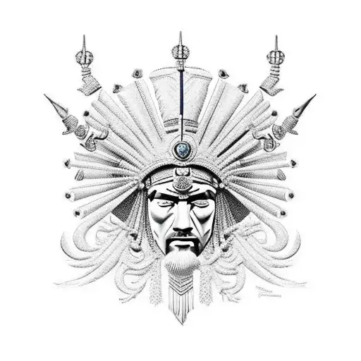 Polish hussar  tattoo design idea