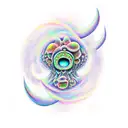 dmt magic mushrooms mescaline psychedelics  tattoo design idea