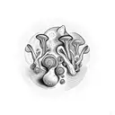 dmt magic mushrooms mescaline psychedelics  tattoo design idea