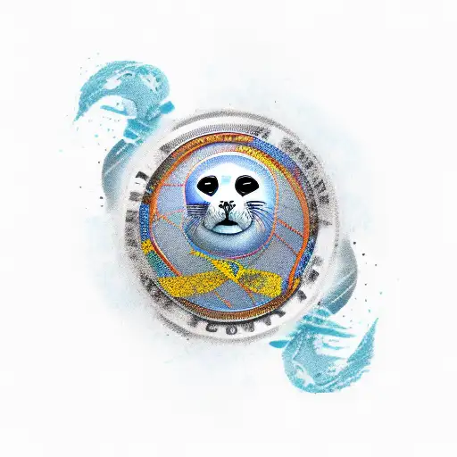 seal tattoo design idea