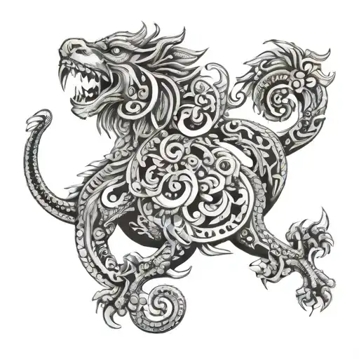 Kartik Is name. please generate a tattoo design  tattoo design idea