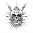  titan Cronus  tattoo design idea