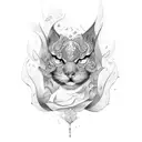 letters DD tattoo design idea