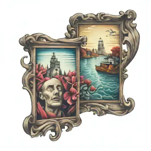 to remember past hard times  tattoo design idea