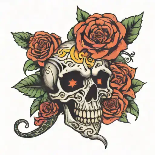 never to return to the toxic relationship and to be happy in the future tattoo design idea