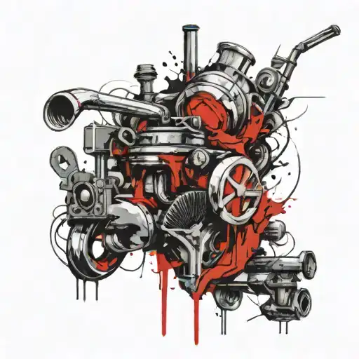 plumber tattoo design idea