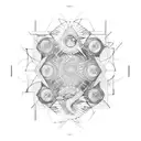 life microrealism tattoo design idea