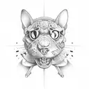 softball tattoo design idea