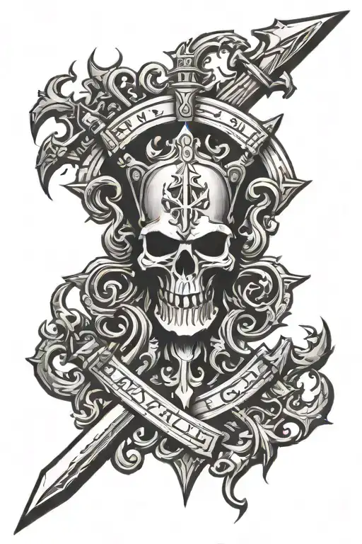 warhammer 40k inquisition insignia tattoo design idea