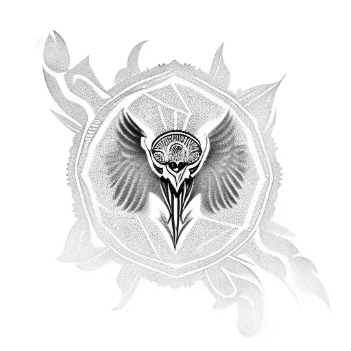 ave fenix  tattoo design idea