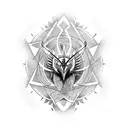 ave fenix  tattoo design idea
