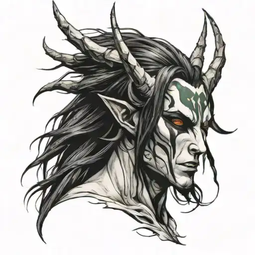 Ulquiorra tattoo design idea