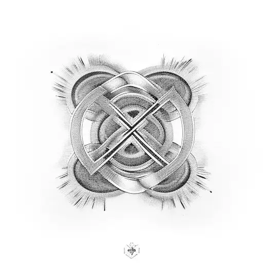 Infinity Symbol tattoo design idea