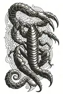 scorpion and capricon and gemini zodiac sign tattoo tattoo design idea