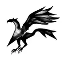 Griffin tattoo design idea
