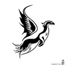 Griffin tattoo design idea